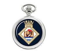 Giftshop UK HMS Sultan, Royal Navy Pocket Watch