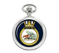 Giftshop UK HMS Tally Ho, Royal Navy Pocket Watch