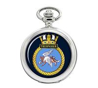 Giftshop UK HMS Trespasser, Royal Navy Pocket Watch