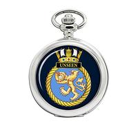 Giftshop UK HMS Unseen, Royal Navy Pocket Watch