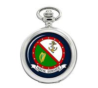 Giftshop UK Irish Naval Service Full Hunter Pocket Watch