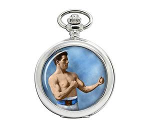 Giftshop UK James J. Corbett, Boxer Full Hunter Pocket Watch