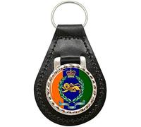 Giftshop UK King's Own Royal Border Regiment, British Army Leather Key Fob