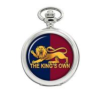 Giftshop UK King's Own Royal Regiment, British Army Full Hunter Pocket Watch