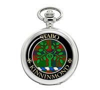 Giftshop UK Kinninmond Scottish Clan Crest Full Hunter Pocket Watch