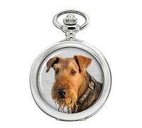 Giftshop UK Lakeland Terrier Full Hunter Pocket Watch