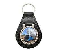 Giftshop UK LNER Bittern Steam Train Leather Key Fob