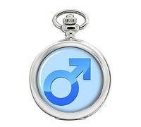 Giftshop UK Mars Male Symbol Full Hunter Pocket Watch