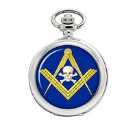 Giftshop UK Masonic Skull Full Hunter Pocket Watch
