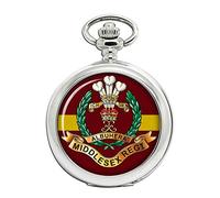 Giftshop UK Middlesex Regiment, British Army Full Hunter Pocket Watch