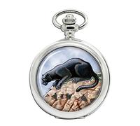 Giftshop UK Panther Full Hunter Pocket Watch