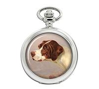 Giftshop UK Pointer by Colin Graeme Roe Full Hunter Pocket Watch