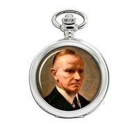 Giftshop UK President Calvin Coolidge Full Hunter Pocket Watch