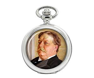 Giftshop UK President William Howard TAFT Full Hunter Pocket Watch