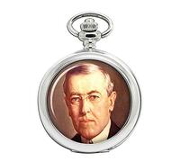 Giftshop UK President Woodrow Wilson Full Hunter Pocket Watch