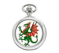 Giftshop UK Rampant Dragon Full Hunter Pocket Watch