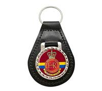 Giftshop UK Royal Military Academy Sandhurst, British Army Leather Key Fob