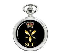 Giftshop UK Sea Cadets SCC Marine Engineering Badge Full Hunter Pocket Watch