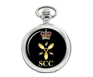 Giftshop UK Sea Cadets SCC Marine Engineering Badge Full Hunter Pocket Watch