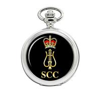 Giftshop UK Sea Cadets SCC Musician Badge Full Hunter Pocket Watch