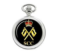 Giftshop UK Sea Cadets SCC Signals Badge Full Hunter Pocket Watch