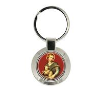 Giftshop UK St Agnes of Rome Key Ring