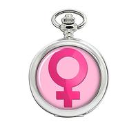 Giftshop UK Venus Female Symbol Full Hunter Pocket Watch