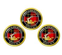 Giftshop UK Wallace Scottish Clan Golf Ball Markers