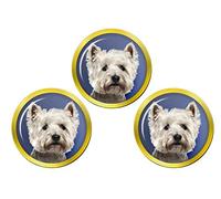 Giftshop UK West Highland White Terrier Golf Ball Markers