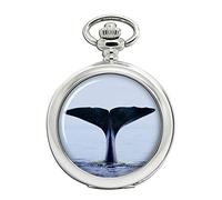 Giftshop UK Whale Tail Full Hunter Pocket Watch
