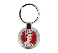 Giftshop UK Young Queen Elizabeth II Key Ring