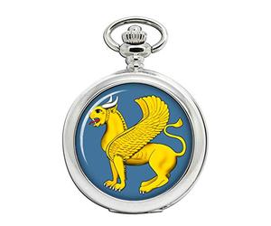 Giftshop UK Zoroastrian Guardian Lion Full Hunter Pocket Watch