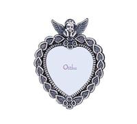 GiftsOGifts Mini Angel with Heart Picture Frame, 1.5" x 1.5"