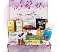 GiftWorld Sympathy Gift Baskets - Meat and Cheese Gift Basket, Bereavement Gifts, Sympathy Gifts for Loss of Loved One Dad Mom Husband Sister Friend Bereavement Gift Idea - Sympathy Food Baskets,