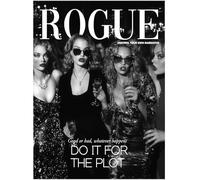Giftzie Trendy Wall Decor - Rogue Do It For The Plot - Funky Inspirational Wall Art for Women Girls, College Decorations Feminist Living Room Bar Bathroom Unframed Poster 8x10 Inch Picture