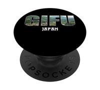 Gifu Japan Gifu City Established Vintage Design PopSockets Adhesive PopGrip