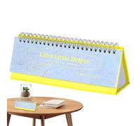 gifyym 2026 Motivating Weekly Monthly Desk Calendar | Small Desk Calendar 2026 Planner, For Home Planning Classroom Dorm Work Studies Christmas New