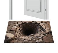 gifyym 3D Illusion Rug - Interactive and Fun Decorative Rug | Non-Slip and Washable for Home, Office and Parties | Creates Captivating Visual Effects Indoor and Outdoor