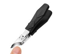 gifyym Angled Nail Clippers - Heavy Duty Anti-Splash Nail Scissors with Curved - Nail Clippers for Women, Elderly & Salon