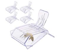 gifyym Beekeeping Clip - Bee Cage Catcher - Beekeepers Mark Tool - Trap Box And Marking Catcher For Safely Storing And Marking Bees (order Note: 5 Pieces In 1 Opp Bag)