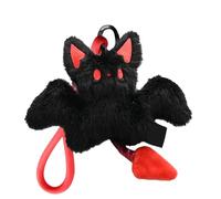 gifyym - Bunny Plush Toy - Black Fabric Toy with Key Ring | Cute Backpack Pendant and Bag Decoration for Teenagers, Children and Girls, Soft Cotton Plush Pup