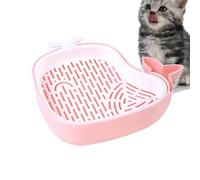 gifyym Cat Grass Planter - Cat Grass Seed Tray | Hollow Soillness Planting Box, Hydroponic Sprout Tray | Pet Seed Growing Kit For Pet Shop, Home, Cattery (Blue, Gray, Pink)