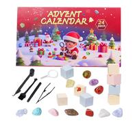 gifyym Christmas Countdown 24 Days Stone Discovery Theme with Accessory Set for Boys and Girls Party and Stocking Fillers