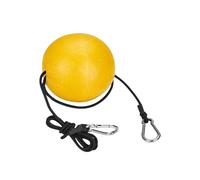 gifyym Crab Trap Float - PVC Rope Buoy | Marine Buoy Marker, Yellow High Visibility Water Buoy 10cm Oval Design for Anchors, Fishing, Docks, Kayaks, Boats, Pools