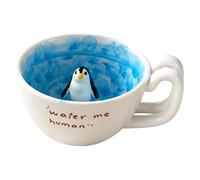 gifyym Cute Mugs - Ceramic Reusable Mug - Duck Penguin Coffee Cup Tea Cup | for Birthday Party Home Office Cafe Restaurant Mother Girlfriend Sister Children Girls