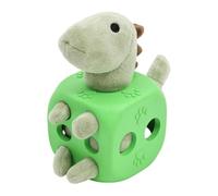 gifyym Dinosaur Hìde & Séek Dog Toy - 2-in-1 Squeaky Chew Toy for Dogs