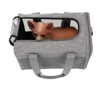 gifyym Dog Carrier Cat Bag with Mesh Window, Handle and Soft Pocket, Kitten Small Dog Carrier for Puppies, Home, Camping, Picnic, Travel, Car, Walking
