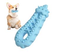 gifyym Dog Chew Toy - Puppy Teething Chew Toy Pacifier | Dog Teeth Cleaning Tool | Bite-Resistant For Aggressive Chewers, Reduces Boredom, Silent For Quiet Play, Floating For Water Games 2pc