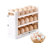 gifyym Egg Rack | 3 Tier Non-Slip Display and Distribution Egg Organizer Large Capacity | for Kitchen, Home, Pantry, Apartment, Farmhouse, Restaurant