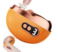gifyym Electric Nail Clipper, 3 Speed Cutter with LED Light and Reservoir for Trimmings - Automatic Nail Clippers, for Older Adults Men Women Home Office School Travel